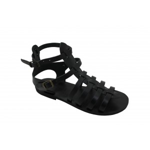 GREEK ROMAN Womens Sandals 0019ΗFBLACK