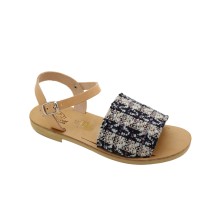 SELENA GREEK SANDALS 0164F NATURAL