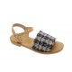 SELENA GREEK SANDALS 0164F NATURAL